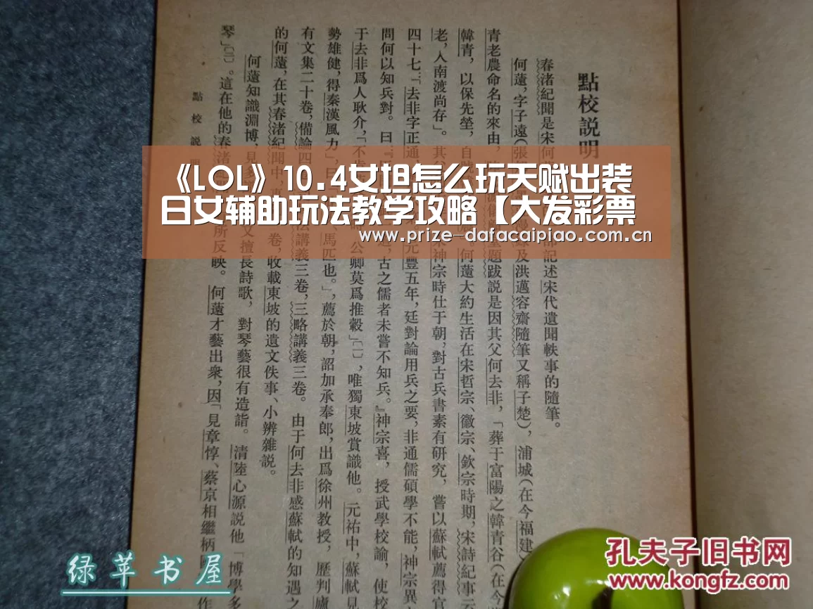 《LOL》10.4女坦怎么玩天赋出装 日女辅助玩法教学攻略【大发彩票app】(图1) 大发彩票官方网站